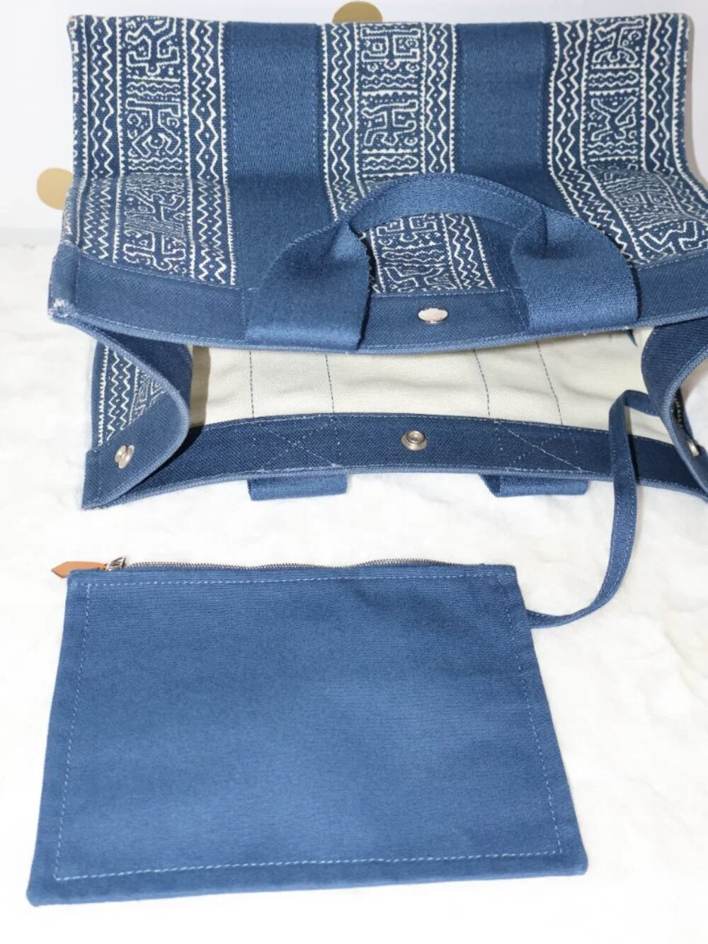 Extremely rare HERMES Bora Cabas de Plage MM